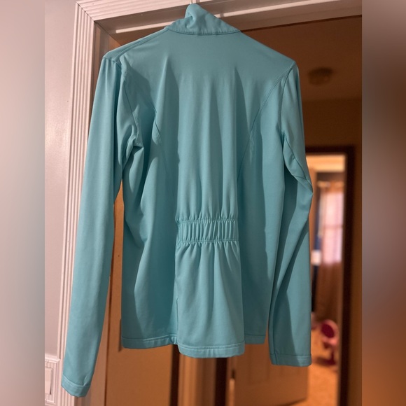 Nike turquoise blue zip up jacket size medium - Picture 2 of 3
